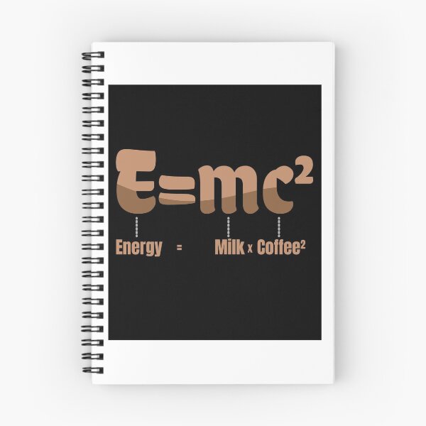 Item preview, E mc2 = Energy Milk Coffee Booster  designed and sold by SilentEcho.