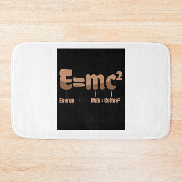 Item preview, E mc2 = Energy Milk Coffee Booster  designed and sold by SilentEcho.