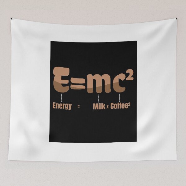 Item preview, E mc2 = Energy Milk Coffee Booster  designed and sold by SilentEcho.