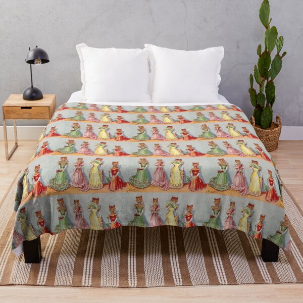 Item preview, Wallflower Cats by Louis Wain designed and sold by karwilberevivalcollection.