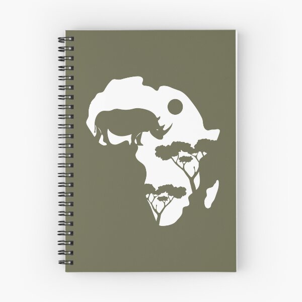 Item preview, AFRICA MAP RHINO designed and sold by ReignGFX.