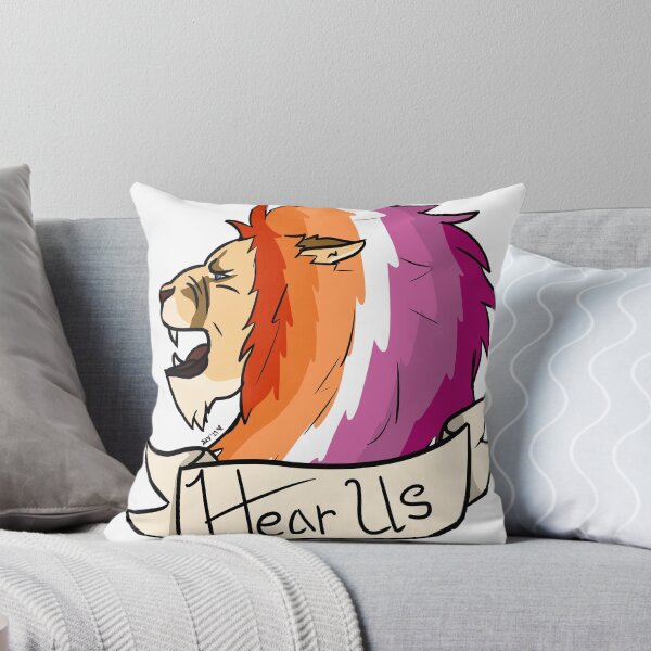 Item preview, Lesbian Hear Us Lion Pride  designed and sold by Strawburial.