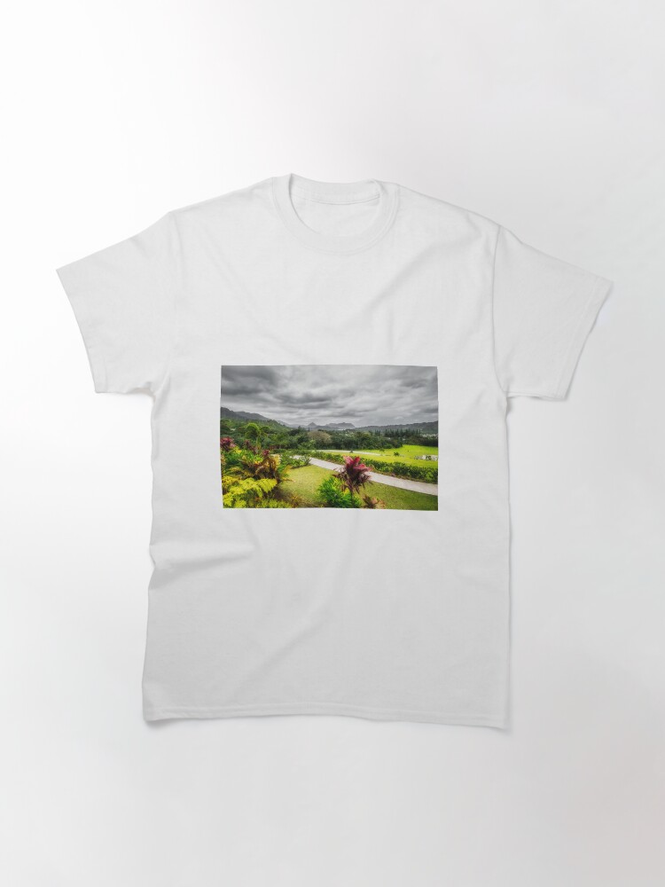 Thumbnail 3 of 7, Classic T-Shirt, A very serene valley. designed and sold by Scooterbob.