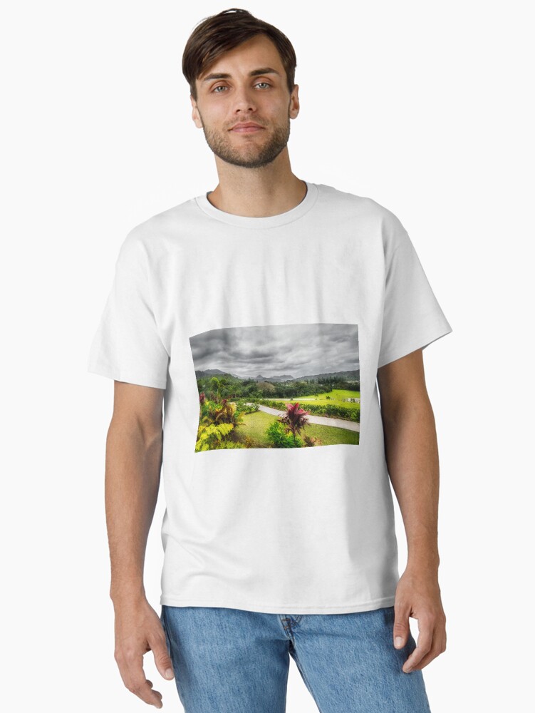Thumbnail 2 of 7, Classic T-Shirt, A very serene valley. designed and sold by Scooterbob.