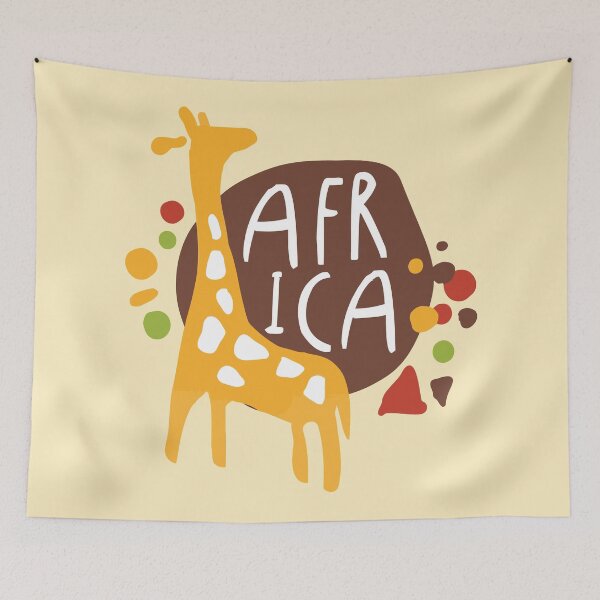 Item preview, AFRICAN GIRAFFE designed and sold by ReignGFX.