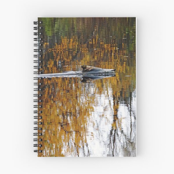 Item preview, Autumn Pond In Gold designed and sold by Deb Oppermann.