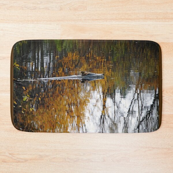 Item preview, Autumn Pond In Gold designed and sold by Deb Oppermann.