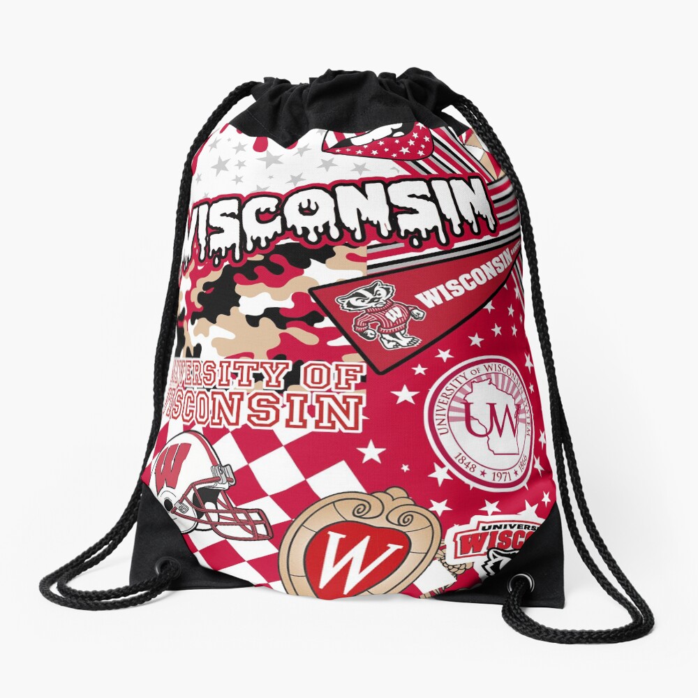 Wisconsin Drawstring Bag