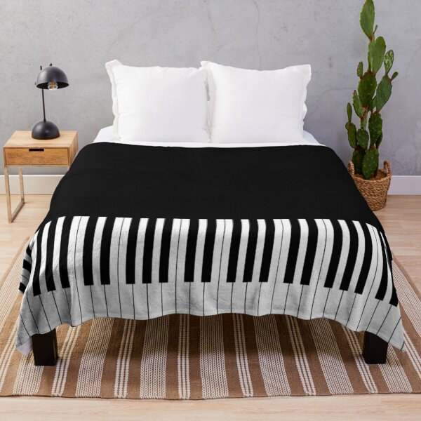 Item preview, Piano Keys - Musical Throw Blanket  designed and sold by deanworld.