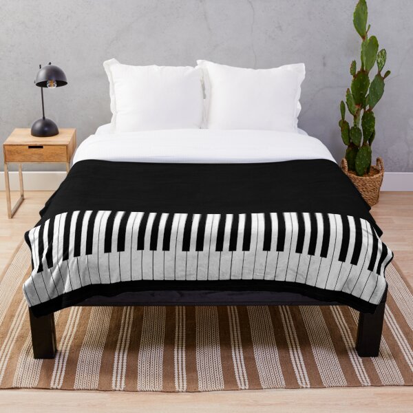 Item preview, Piano Keys - Musical Throw Blanket  designed and sold by deanworld.