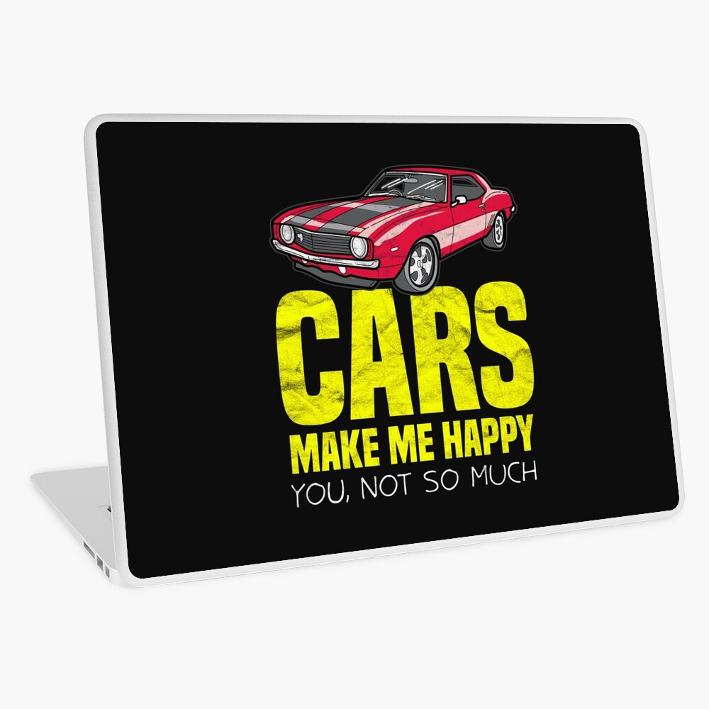 Car Gifts For Men Cars Make Me Happy  Art Board Print for Sale by  AlphaDist2