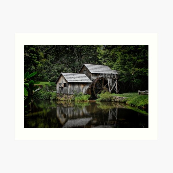 Mabry Mill Art Print