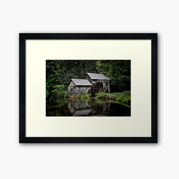 Mabry Mill Framed Art Print