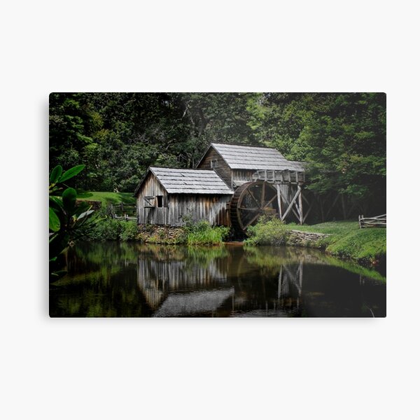 Mabry Mill Metal Print