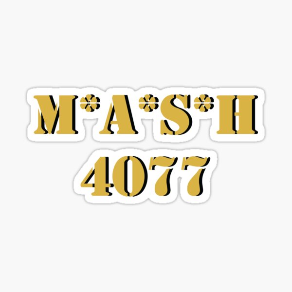 MASH Sticker