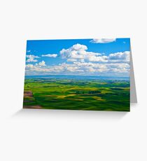 The Palouse from Steptoe Butte Greeting Card