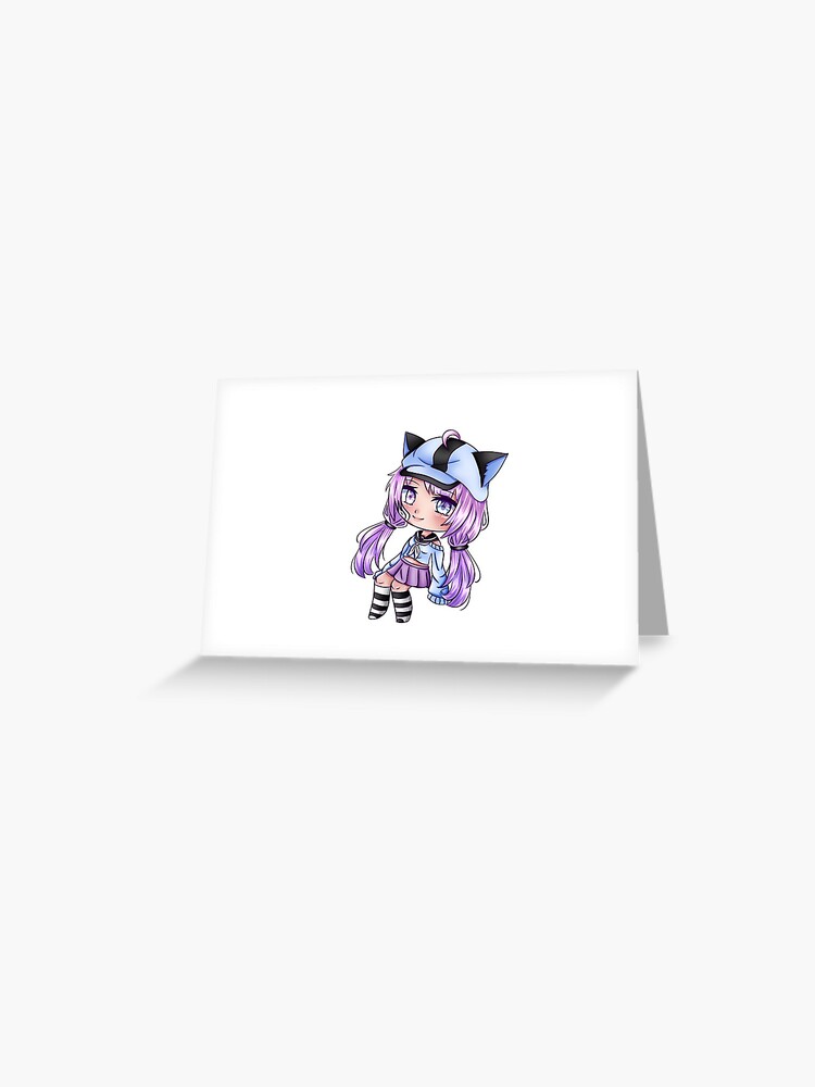 Cute Anime Girl - Gacha Edit Sticker for Sale by BambooBanana