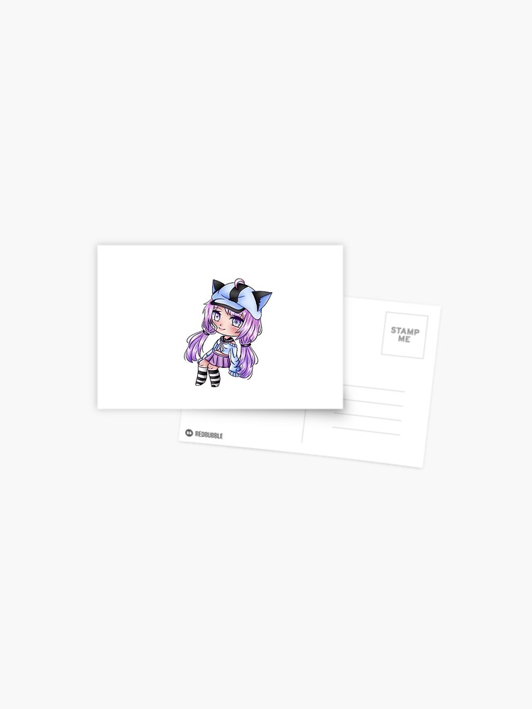 Cute Anime Girl - Gacha Edit Sticker for Sale by BambooBanana