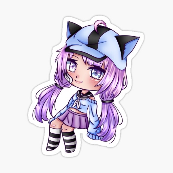 Gacha Oc Stickers Redbubble