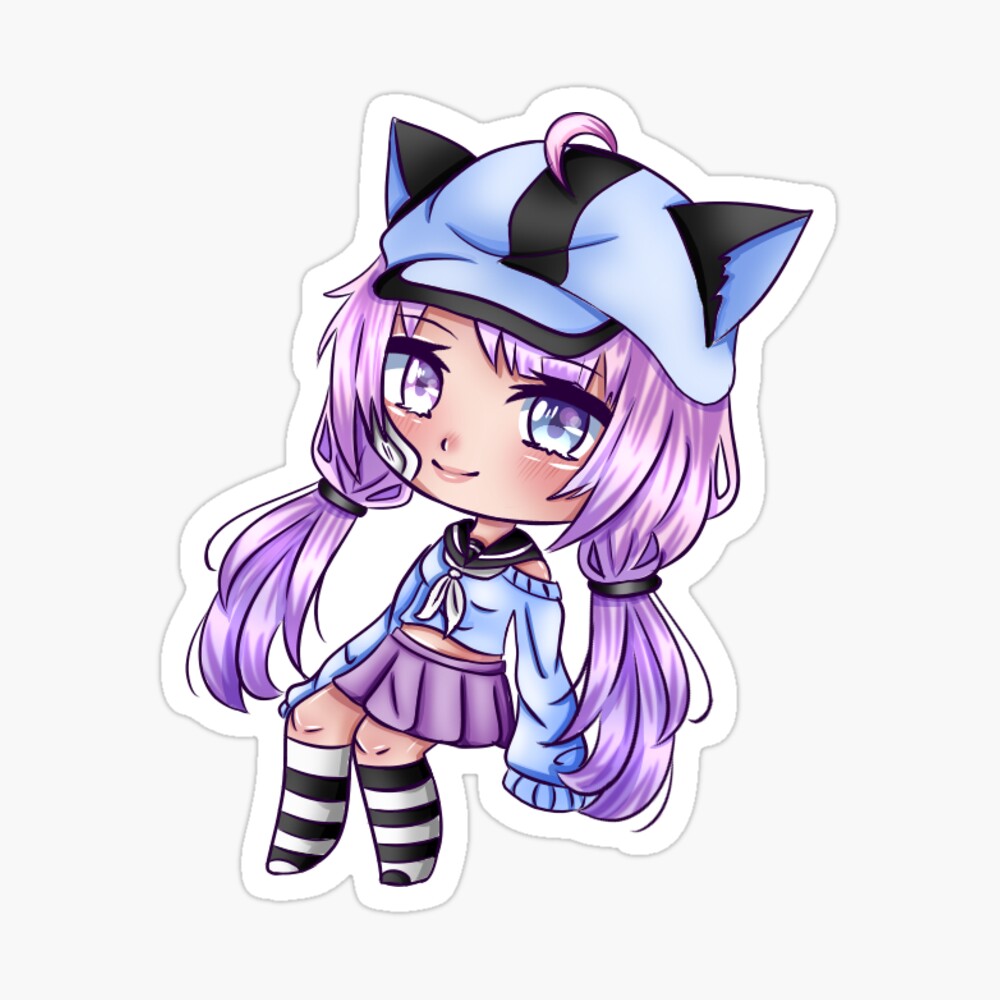 como fazer uma oc bonita no gacha life 