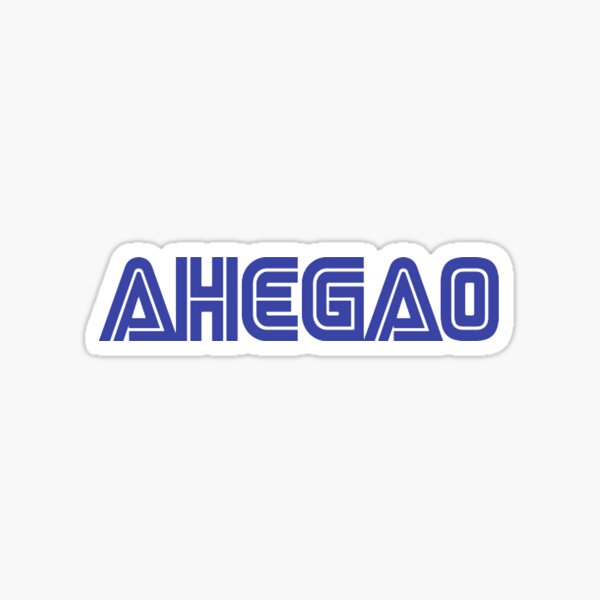 Sega Ahegao Sticker