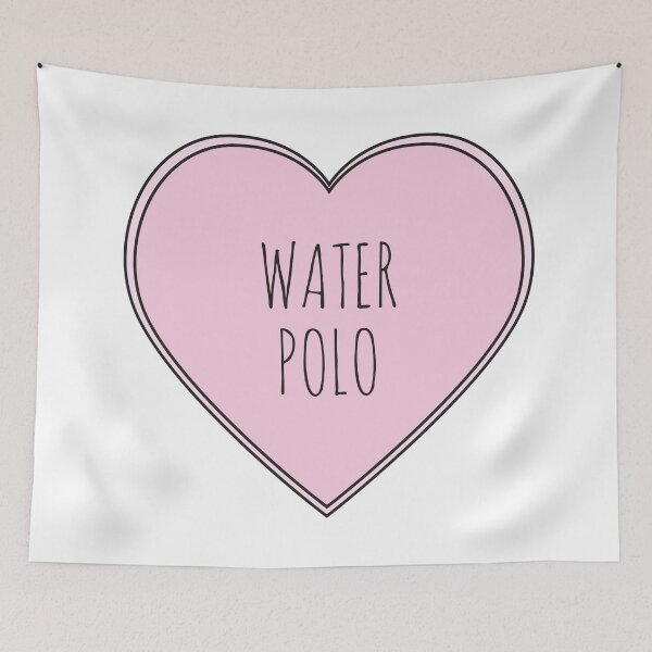 Item preview, Water Polo Heart designed and sold by teesaurus.