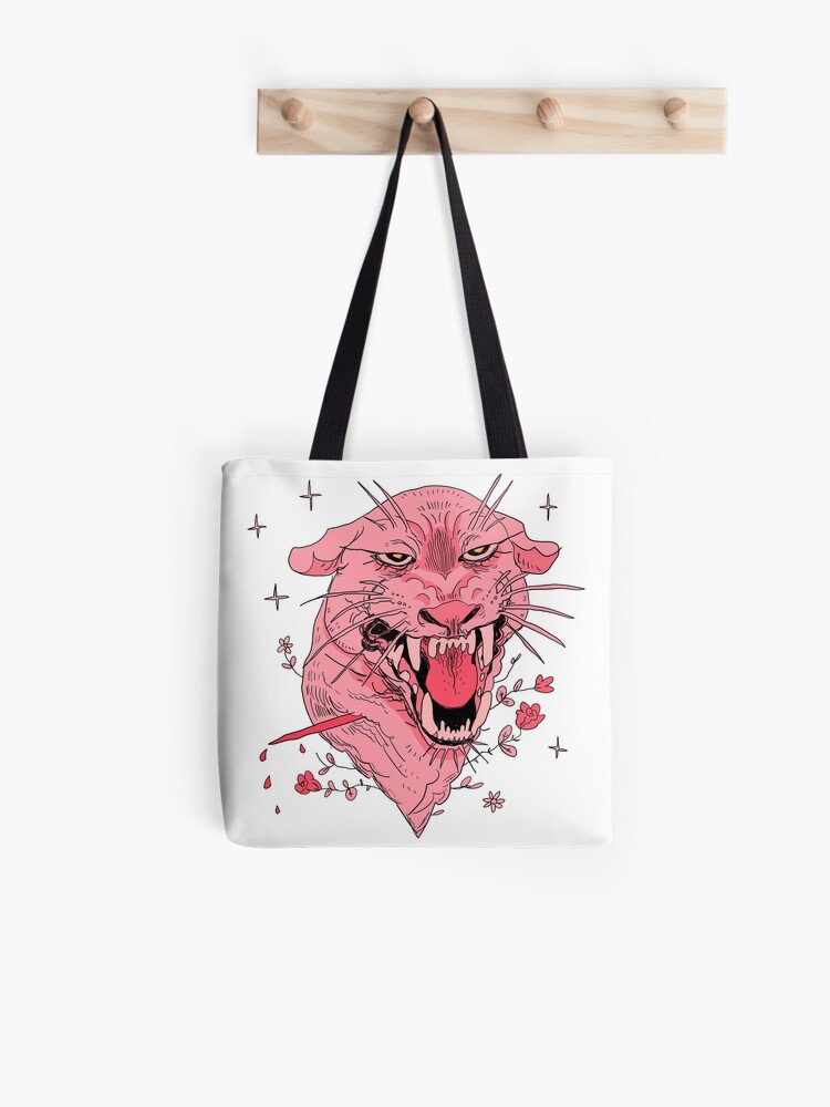 pink panther tote bag