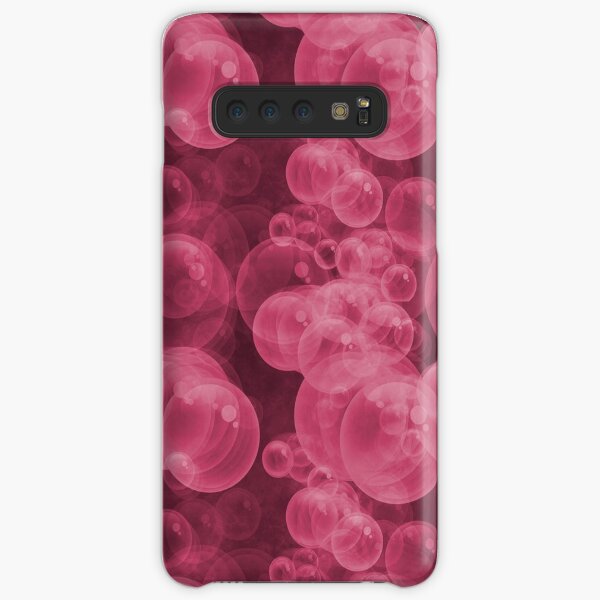 Small Pink Water Air Bubbles Samsung Galaxy Snap Case
