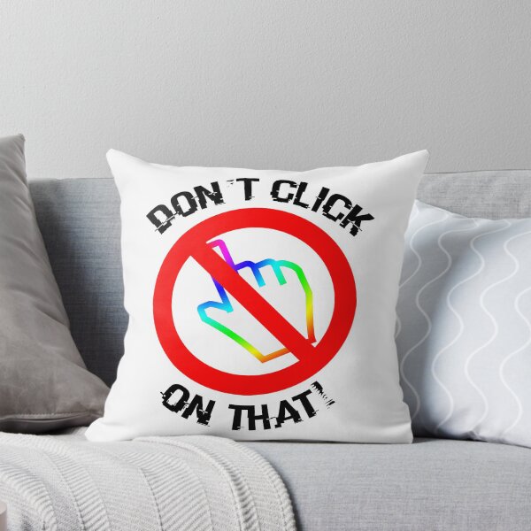 Item preview, Don't Click On That! (Rainbow Version 1) designed and sold by kenwaylights.