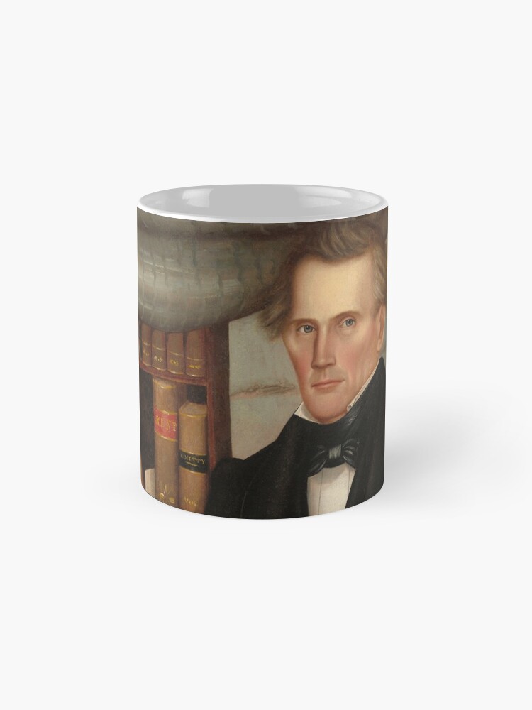 Alternate view of Vermont Lawyer Oil Painting by Horace Bundy Mug