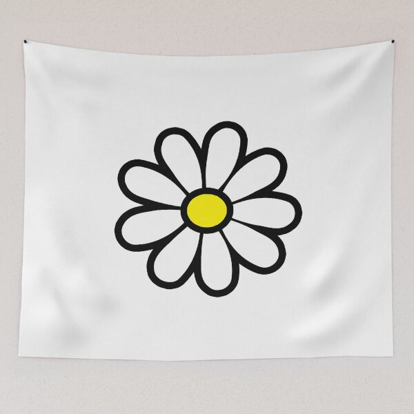 Item preview, Happy Daisy Flower Power 60's 70s Retro Vintage Hippie Gardening  designed and sold by funnytshirtemp.