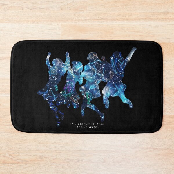 Item preview, A Place Further Than The Universe Sora yori mo Tooi Basho Anime Shirase Kimari Hinata Yuzuki designed and sold by IdlyBlue.