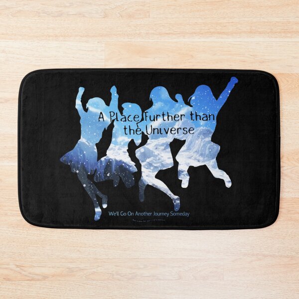 Item preview, A Place Further Than The Universe Sora yori mo Tooi Basho Anime Shirase Kimari Hinata Yuzuki designed and sold by IdlyBlue.