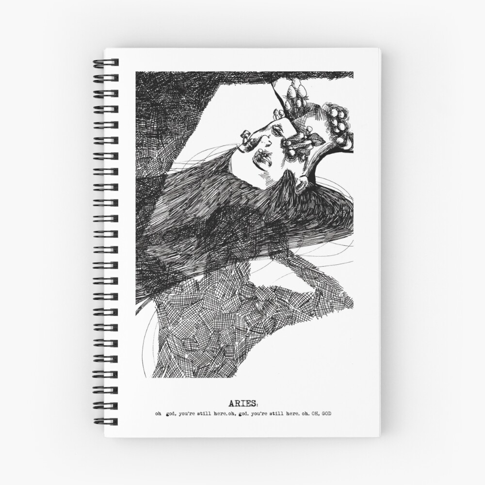 Item preview, Spiral Notebook designed and sold by sofapillows.