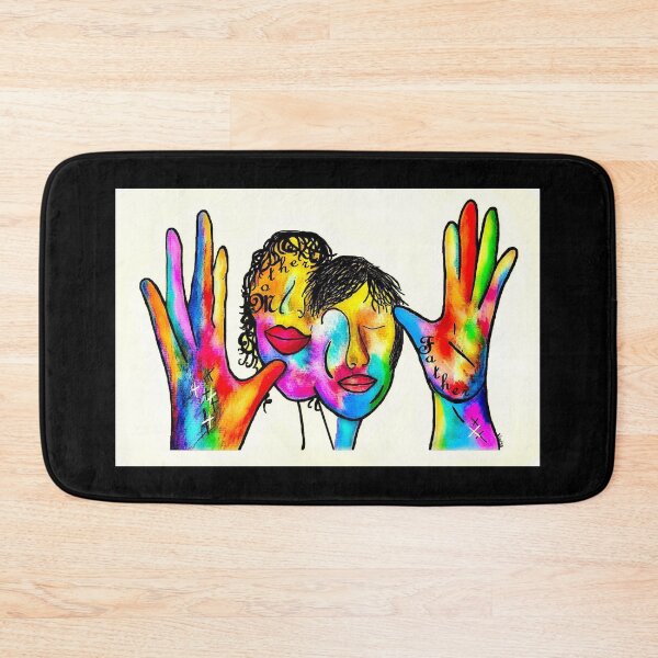 Item preview, ASL Mother Father Portrait designed and sold by EloiseArt.