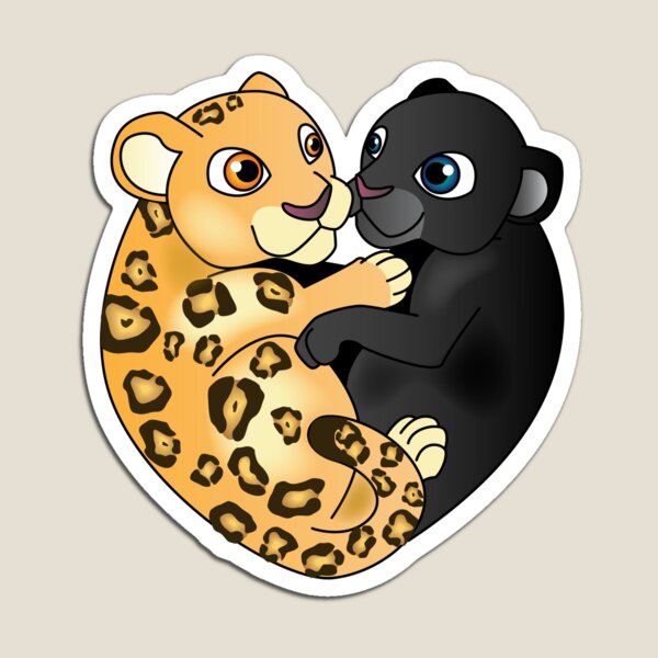 Big Cat Love Magnet