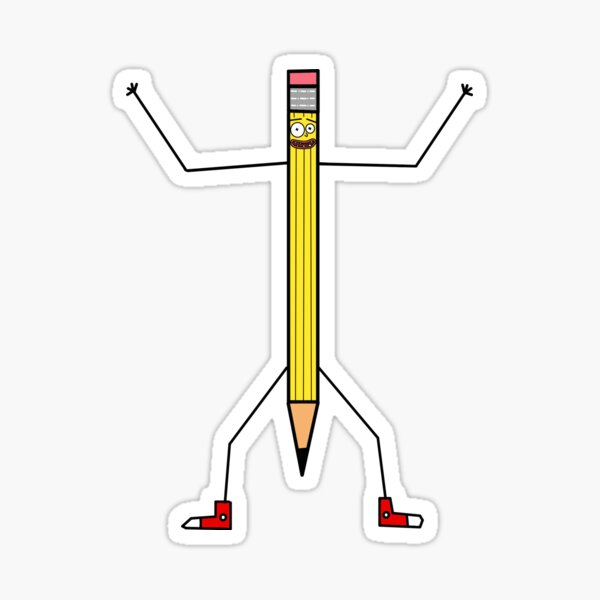 Vista previa del artículo con la obra «Pencilvester», diseñado y vendido por Drake Davis.