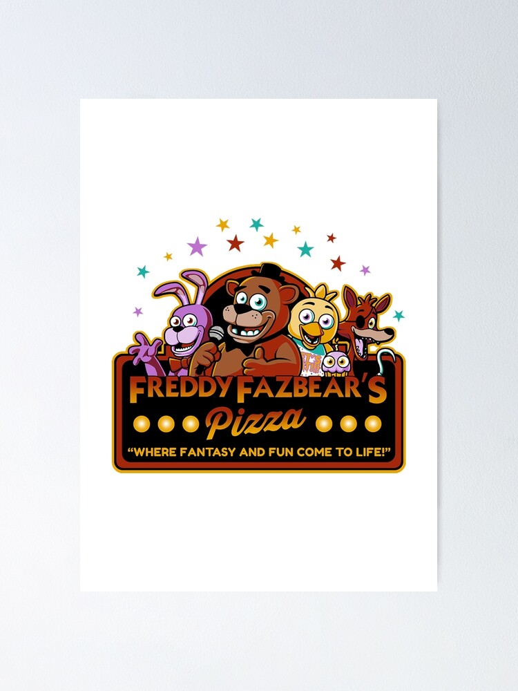 Poster, Quadro Five Nights At Freddy's - Fazbear em