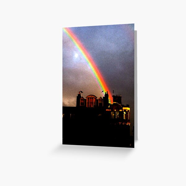 Rainbow in Fitzrovia Greeting Card