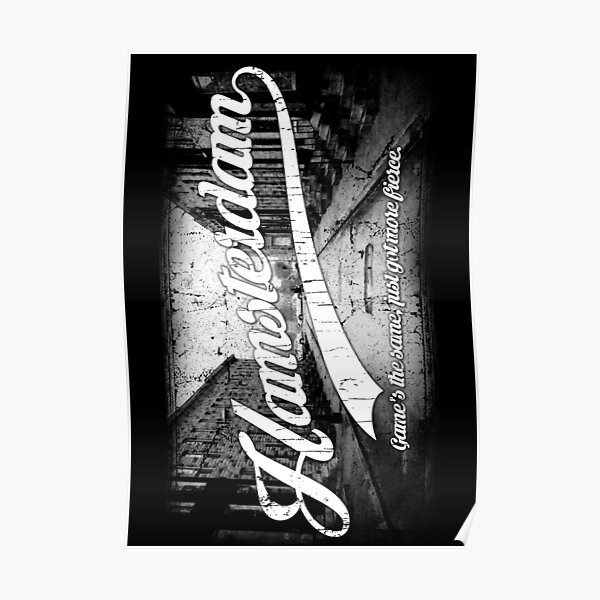 Hamsterdam - Cloud Nine Edition (White) Poster