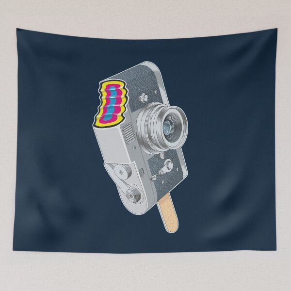 Item preview, Camera Pop CMYK designed and sold by zomboy.