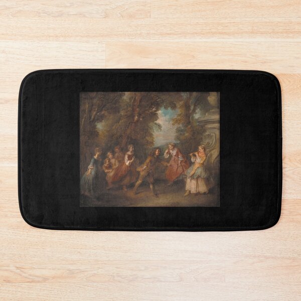 Item preview, Children at Play in the Open (Lancret) designed and sold by ArtHistorical.
