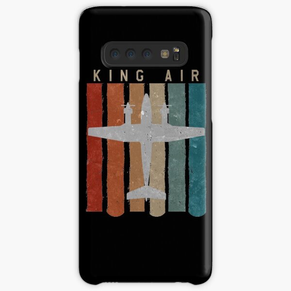 King Air Airplane Retro Vintage Airplane Pilot Samsung Galaxy Snap Case