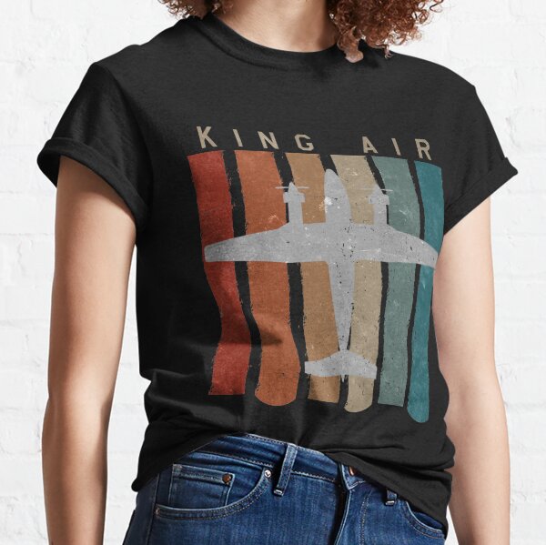 Item preview, King Air Airplane Retro Vintage Airplane Pilot  designed and sold by RealPilotDesign.