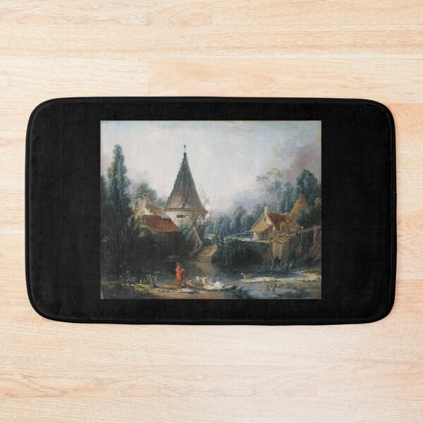 Item preview, Landscape near Beauvais (Boucher) designed and sold by ArtHistorical.