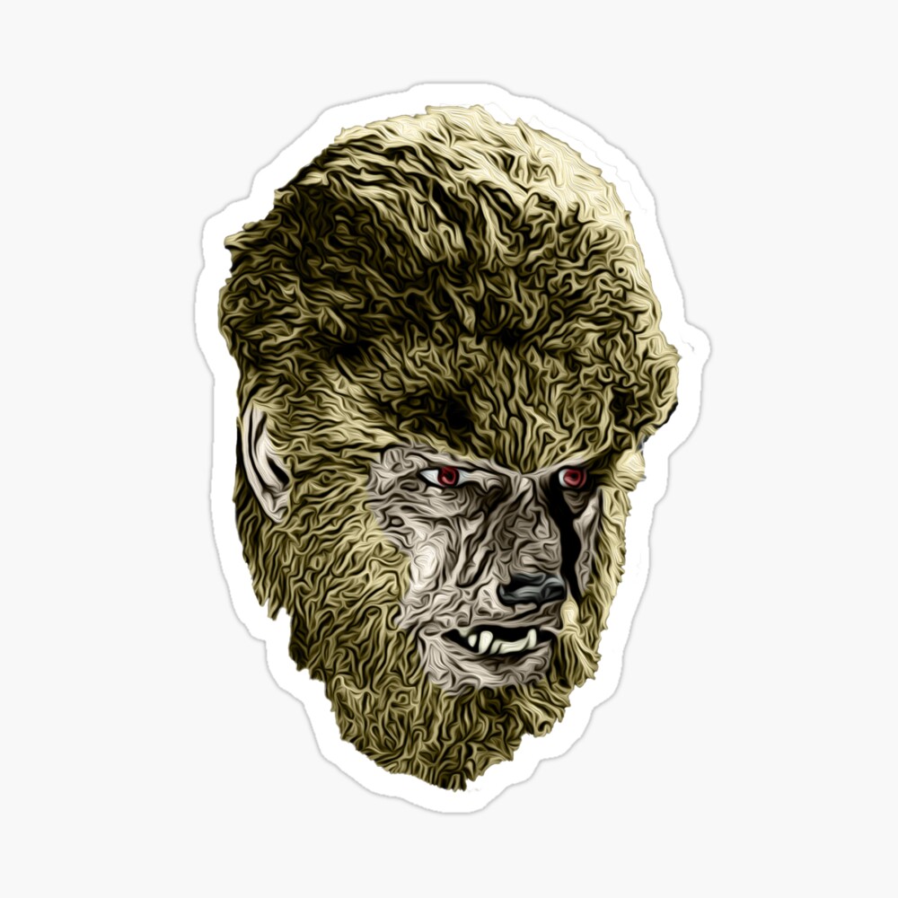 Tarjetas De Felicitacion Hombre Lobo Animado De Rdkent8072 Redbubble
