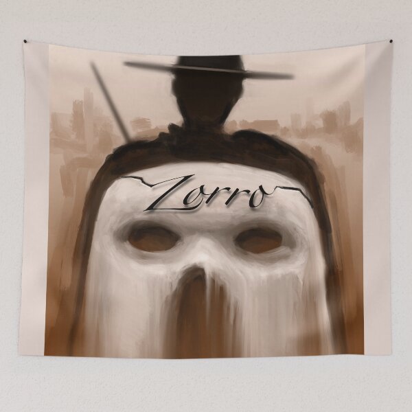Aperçu de l'œuvre Zorro créée et vendue par Tom Godfrey.