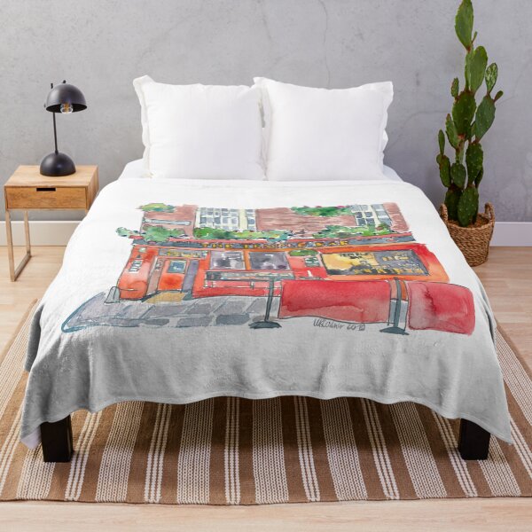 Item preview, Ireland Dublin The Temple Bar Street Scene designed and sold by artshop77.