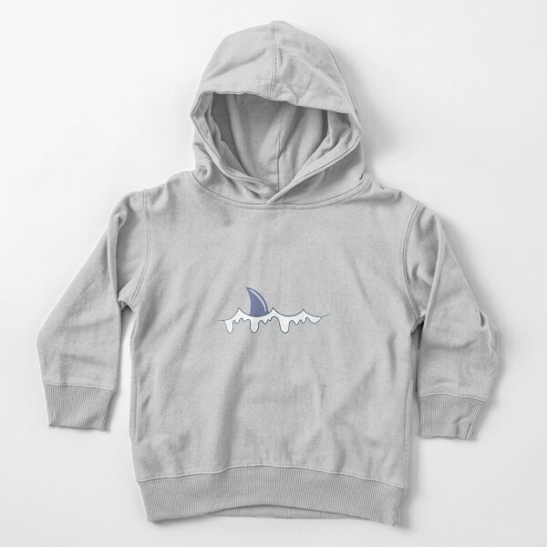 Shark Fin Pattern Toddler Pullover Hoodie