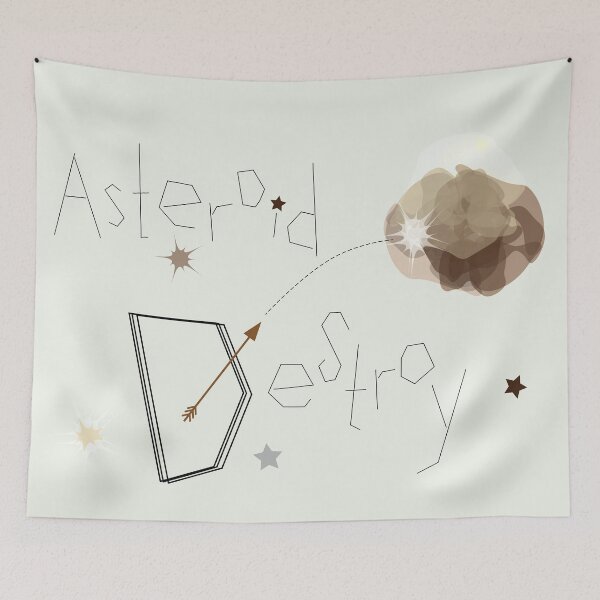 Item preview, Asteroid Destroy designed and sold by simplymin.